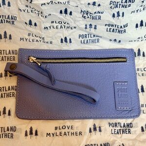 Adriana Wristlet Aster Portland Leather Goods